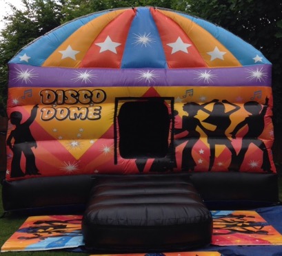 Disco Dome Inflatable Safety Sign Parties Bouncy Castles 